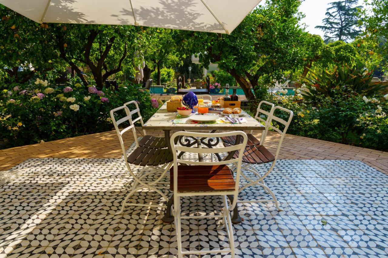 Villa Manning Relais Сорренто Экстерьер фото